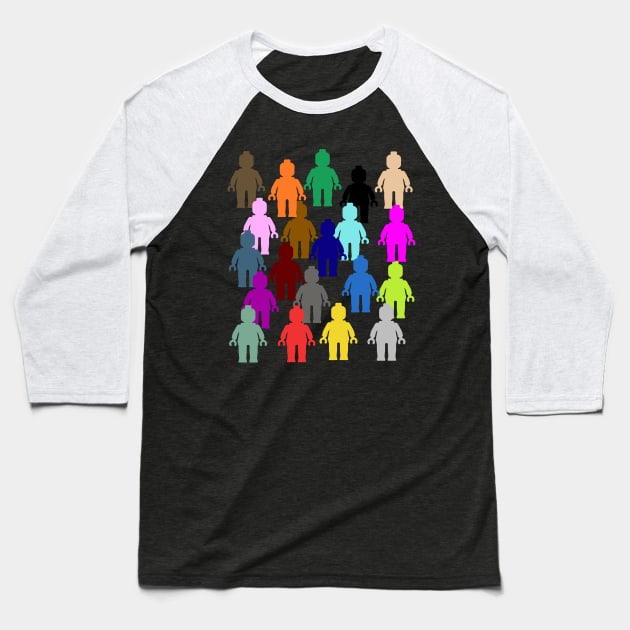 United Colors of Minifig Baseball T-Shirt by ChilleeW